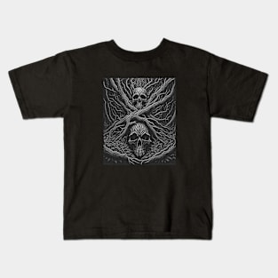 Forest Skull Kids T-Shirt